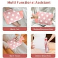 thumbnail image 4 of Hot Water Bottle, Hands-in Hot Water Bag Heating Pad with Soft Plush Cover for Hot Compress, 4 of 5
