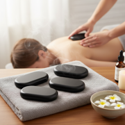 Royal Massage 4PC XXL Basalt Hot Stone Set A