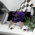 thumbnail image 3 of 1 Pcs 2D Flat License Plate Covers & Frames, Skull with Flowers For Decorative Front, Waterproof For Decoration Aluminum License Plate Covers & Frames Cover For Men Women, 12" X 6", 3 of 6