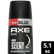 Axe Black 48H High Definition Scent Deodorant Body Spray 5.1 Oz