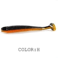 thumbnail image 1 of Cebo blando Luya para peces, hilo de cola en T, doble color, olor a sal, 6,3 cm/8 cm/9,7 cm, 1 of 5