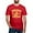 Red, variant on - Ukrainian Boxing T Shirt - Men's Fitted T-Shirt