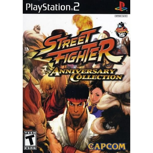 Street Fighter Anniversary Collection Ps2 Walmart Com Walmart Com