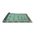thumbnail image 2 of Ahgly Company Indoor Rectangle Oriental Light Blue Traditional Area Rugs, 2' x 3', 2 of 4