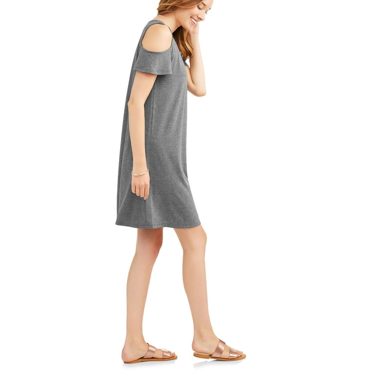 Walmart cold deals shoulder dress