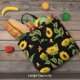 thumbnail image 5 of Balery Bees and Sunflowers Bolsa de Mano para Mujeres con Cremallera, Bolsa de Gimnasio con Compartimentos, Bolsa para Laptop, Bolsa para Trabajo, 5 of 7