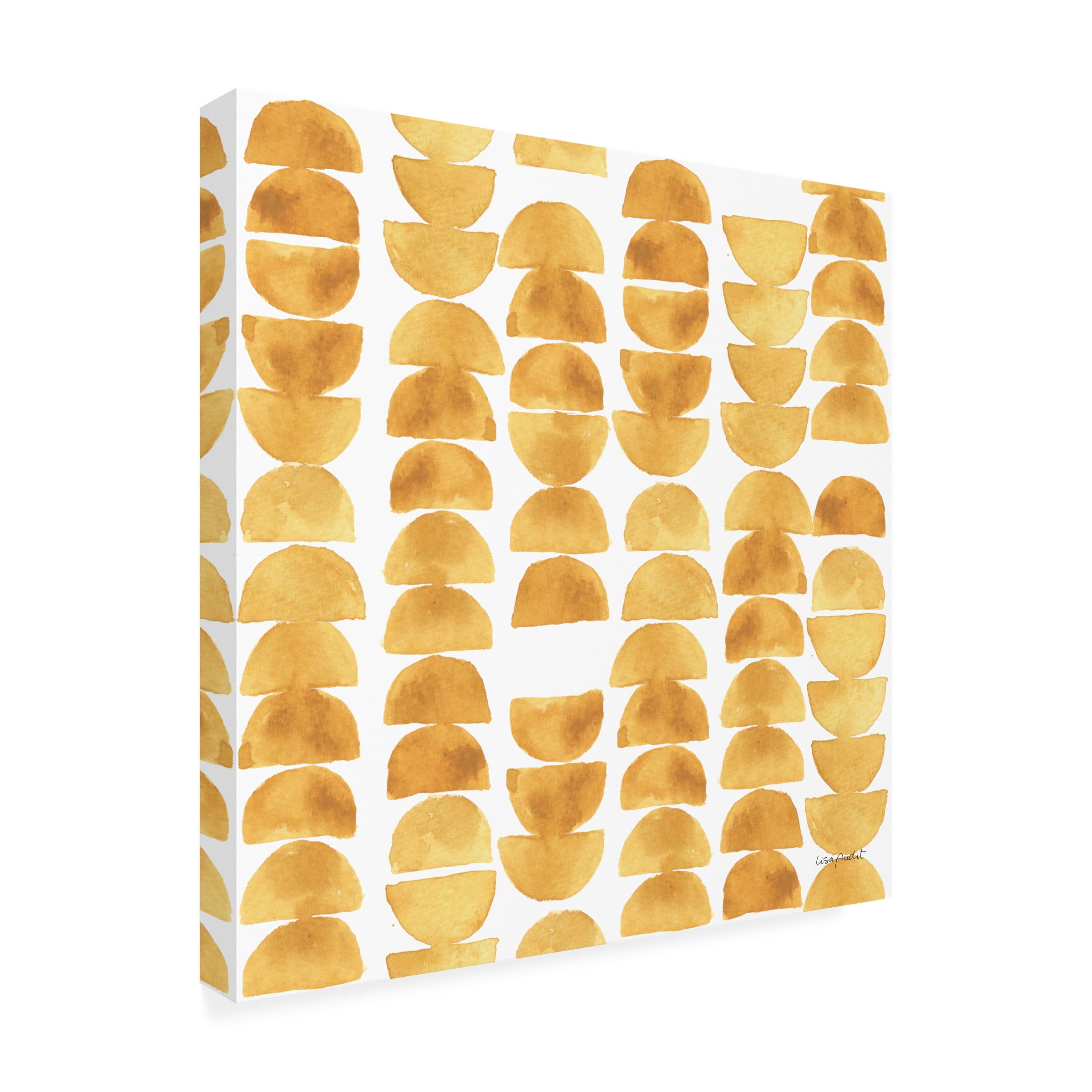 Lisa Audit 'Happy Yellow 29 yellow' Canvas Art