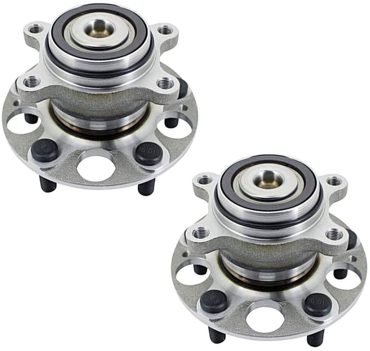2PC Rear Wheel Bearing and Hub Assembly for 2012 Honda Civic DX & LX Sedan Models