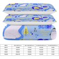 thumbnail image 2 of HAHDAXIA Animal Cute Pattern Bedding Solid Comforter Set for All Seasons,3 Pieces(1 Comforter+2 Pillowcases),Soft Microfiber Bedding Set Full(79"x90"), 2 of 7