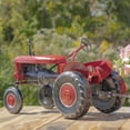 thumbnail image 4 of Zaer Ltd. Small Red Metal Tractor with Cart “The Aldean”, 4 of 9