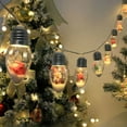 thumbnail image 3 of Inteprter Luces navideñas con batería, lámpara de nieve, cadena de luces para decoración navideña, decoraciones navideñas para interiores y Kits de decoración para fiestas do 3M, 3 of 6