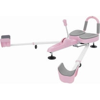 Split Machine, 264LBS Heavy Duty Split Machine Adjustable Leg Stretch Training Machine for Home Yoga Gym Fitness to Train Leg Flexibility （Pink）