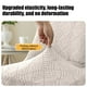 thumbnail image 5 of HWRETIE - Fundas para taburetes de bar redondos con bandas elásticas,funda de terciopelo antideslizante y resistente,protección de asiento de tela suave para sillas de comedor y oficina, 5 of 6