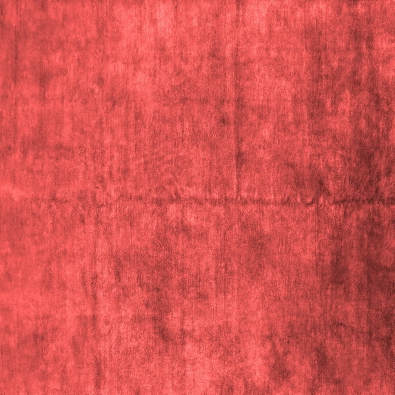 Ahgly Company Indoor Square Oriental Red Industrial Area Rugs, 3' Square