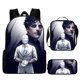 thumbnail image 1 of Mochila escolar para niños de Marvel Spider-man, mochila de Anime, 3 uds., mochilas escolares portátiles con estampado de dibujos animados, bolsa de mensajero, estuche de lápices, regalo para niños hola suerte  unisex, 1 of 2