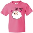 thumbnail image 3 of Inktastic I Love Ewe- cute sheep Youth T-Shirt, 3 of 5