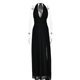 thumbnail image 3 of Vestido largo sin espalda para mujer, sexy, para fiesta, club, con cordones, largo, verano 2024, sin mangas, con abertura alta, 3 of 5