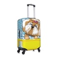 thumbnail image 3 of Haiem Dog Takes A Bath In The Bathtub Luggage Cover,Durable, Washable Suitcase Protector With Anti-Scratch Technology - Keep Your Luggage Looking New X-Large, 3 of 9