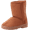 Cognac/Gold, variant on bebe Girls' Winter Boots - Faux-Fur Shearling Boots (Toddler/Little Kid/Big Kid)