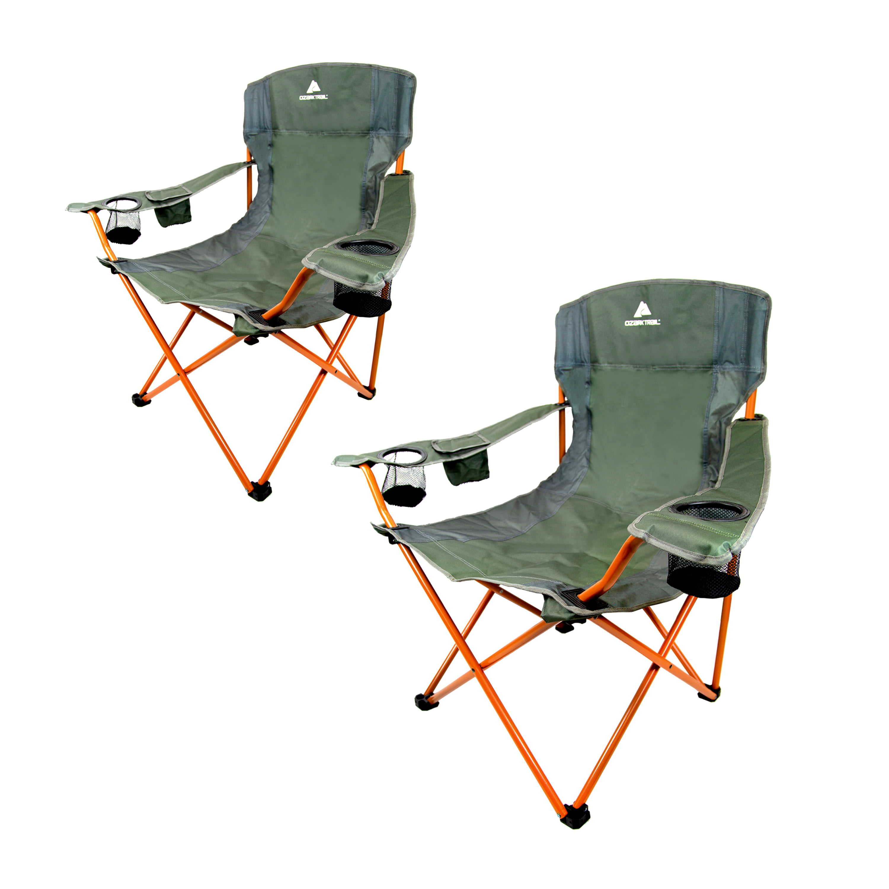 Ozark Trail Oversized Tailgate Quad Folding Camp Chair Set