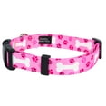 thumbnail image 7 of Country Brook Petz® Deluxe Pink Oh My Dog Dog Collar - Made in the U.S.A., 2XS, 7 of 7