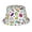 Colorful Pills Pharmacy, variant on Sunflower Daisy Bucket Hat, Packable Fisherman Sun Cap, Foldable UV Protection for Fishing Beach Hiking Camping