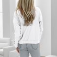thumbnail image 6 of Sweaters For Women Turtleneck Solid Color Cufflink Loose Long Sleeve Casual O Neck Knit Pullover Sweater Tops, 6 of 7