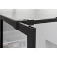 thumbnail image 6 of 34*72" Walk-in Shower Door Clear Tempered Glass Shower Screen Aluminium Framed, 6 of 11