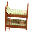 thumbnail image 4 of Cama con dosel con almohadas Colchón Dormitorio Decoración Cama doble Modelo Hecho a mano Juguetes de Adorno Delicado Zulema litera de casa de muñecas, 4 of 8