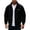 Black, variant on Men's Corduroy Jacket Thick Thermal Warm Sherpa Fleece Lined Winter Coat Zip Up Trucker Cargo Coat for Men