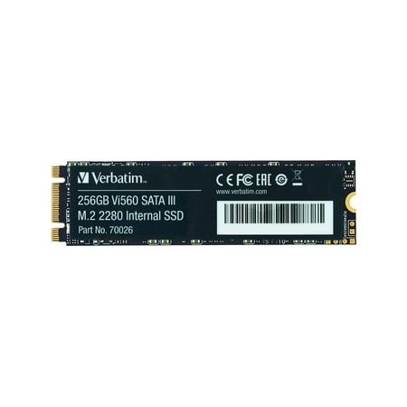 UPC: 0023942700265 | Verbatim Vi560 256 Gb Solid State Drive – M.2 2280 Internal – Sata (Sata/600)