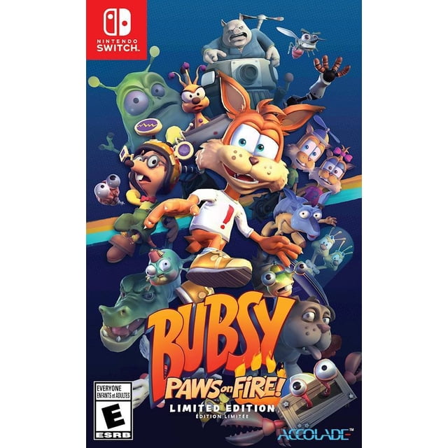 Bubsy: Paws On Fire! Edición Limitada Nintendo Switch