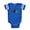 Royal Blue, variant on CafePress - Fleur De Lis Swirls_Color - Cute Infant Baby Football Bodysuit