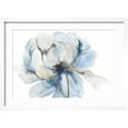 thumbnail image 2 of Art.com Blue Blub Flower Art Print by Asia Jensen, White Frame Wall Art, 23" x 17", 2 of 5