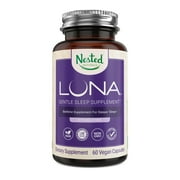 Nested Naturals Luna Herbal Sleep Aid with Melatonin