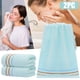 thumbnail image 2 of Toalla absorbente limpia y fácil de limpiar, algodón absorbente suave, adecuada para cocina, baño, sala de estar, toallas de baño de felpa grandes, 2 of 7