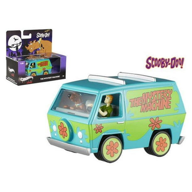 Hot wheels BCJ81 Machine Mystère Scooby Doo avec Mini Figurines Élite 1 Modèle Moulé sous Pression