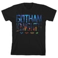 thumbnail image 4 of Bioworld Gotham Knights City Image Within Text With Hero Icons Toddler Boy's Black Crew Neck Tee-3T, 4 of 7
