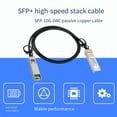 thumbnail image 3 of 2X Cable 10G SFP+ , Cable Pasivo de Cobre de ConexióN Directa, 1 Metro Funciona para ,,, Switch, 3 of 7