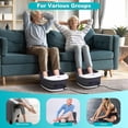 thumbnail image 5 of Masajeador de baño para pies con calor, vibración, control de temperatura, chorros, burbujas, sal de Epsom y luz roja, remojo de pies con 22 rodillos de masaje Shiatsu, masajeador de baño para pies pa, 5 of 5