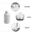 thumbnail image 2 of OULII 15 Pcs Bouteille de Réactif Plastique Blanc Adapté à des Fins Chimiques Éducatives, 2 of 8