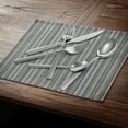 thumbnail image 7 of MegaChef Cravat 20 Piece Flatware Utensil Set, Stainless Steel Silverware Metal, 7 of 7