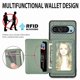 thumbnail image 5 of For Google Pixel 9 / Pixel 9 Pro Case RFID Blocking Card Holder Carbon Fiber Leather+PC+TPU Phone Co, 5 of 5