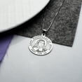 thumbnail image 5 of Picturesongold.Com Saint Maravillas of Jesus Religious Medal Female Adult-3/4x3/4 in 14K White Gold, 5 of 7