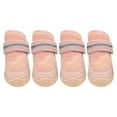 thumbnail image 5 of Pnellth 4Pcs Pet Shoes Fastener Tape Closure Knitted Washable Anti- Soft Texture Feet Protection Waterproof Dog Shoes Dog Accessories, 5 of 7