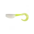 thumbnail image 2 of Crappie Magnet Slab Curly Grub Mardis Gras/Chartreuse, 2 of 2