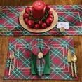thumbnail image 2 of Patricia Heaton Home Saint Nicholas Tartan Table Runner 13" X 54", 2 of 5