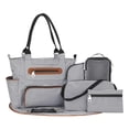 thumbnail image 1 of Fashion Printed Mummy Bag Handbag Baby Carriage Storage Bag Multifunctional strips, 1 of 8