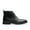 Black Leather, variant on Aldwin Cap Mens Ankle Boots