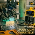 thumbnail image 5 of Tooliom 200A Digital MIG Welder, 110V/220V IGBT MIG/ARC Lift TIG 3-in-1 Welding Machine, 5 of 8